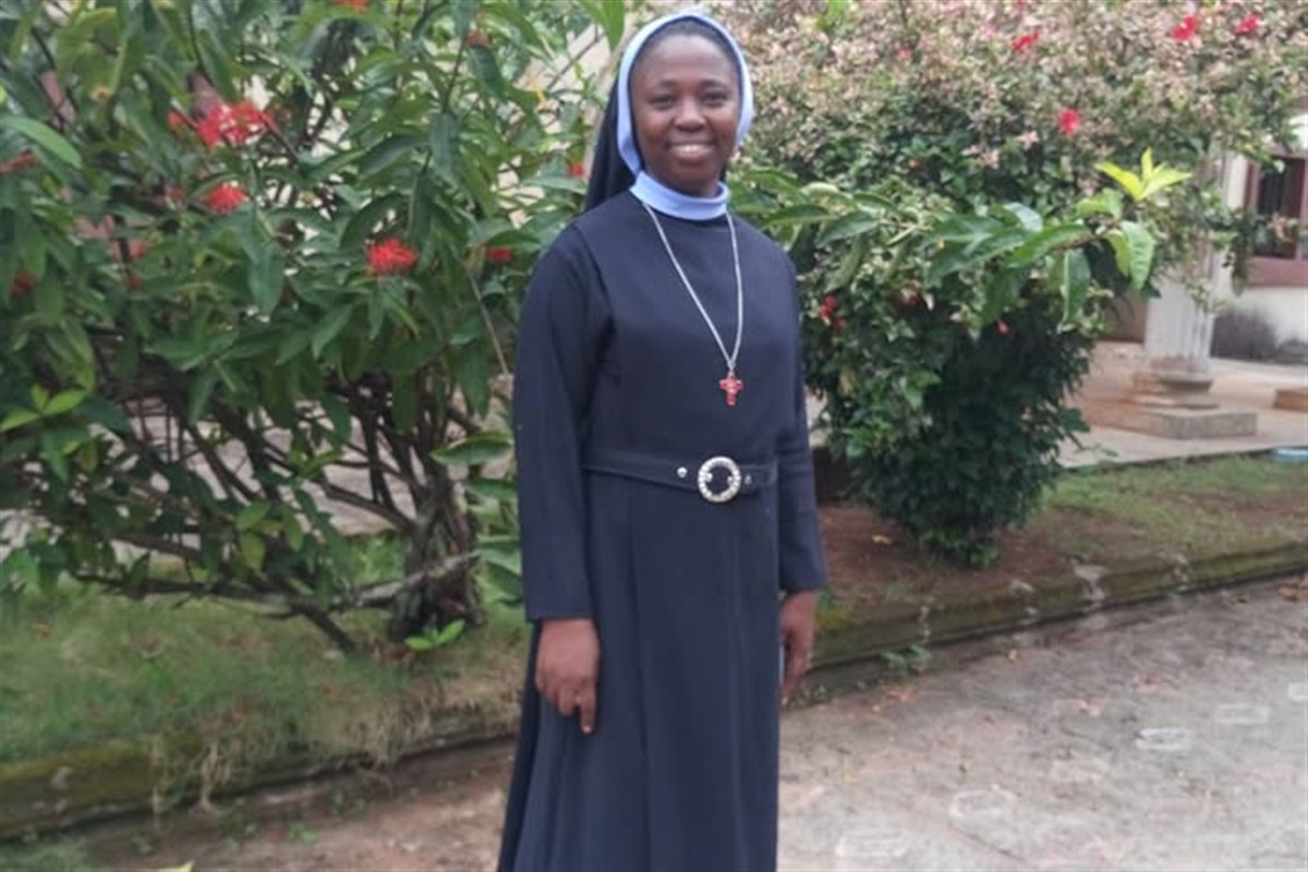 A Catholic sister serving with Catholic Charity Home for the Needy